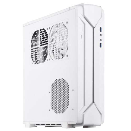 SilverStone Raven RVZ03-ARGB White PC Computer Mini Tower Case SST