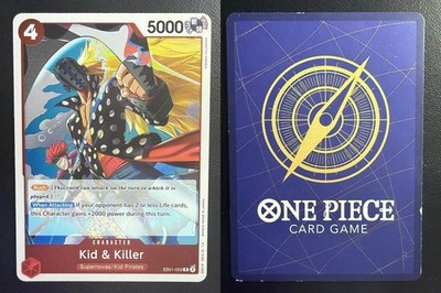 KID & KILLER EB01-003 RARE LEARN TOGETHER DECK SET ONE PIECE NEAR MINT