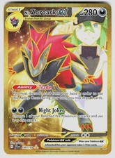 N'S ZOROARK EX 189/159 HYPER RARE JOURNEY TOGETHER POKEMON NM/M on eBay