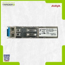 LOT OF 4 AFCT-5715PZ-NT2 Avaya GbE LXDDI 10km SFP Transceiver Module Pulled