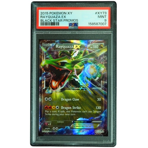 Rayquaza-EX graded PSA 9 for sale on eBay