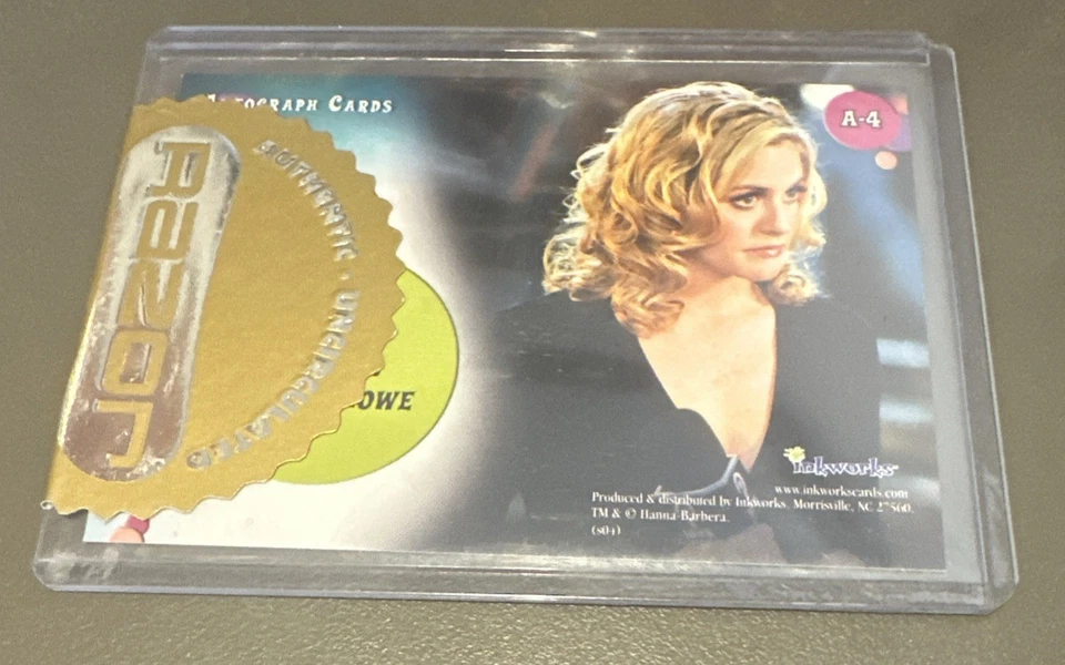 SCOOBY DOO 2 AUTHENTIC HARD SIGNED SIG CARD OF ALICIA SILVERSTONE as Heather J-H - Image 2 of 2