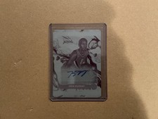 Kris Murray 2024 Topps Motif Basketball #ADA-KM Magenta Printing Plate Auto 1/1