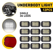 12x 36-LED Light Lamp Underbody White Underglow Fit Universal Most Fit Truck