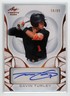 2024 Leaf Trinity Baseball Base Autograph Bronze #BA-GT1 Gavin Turley 74/99