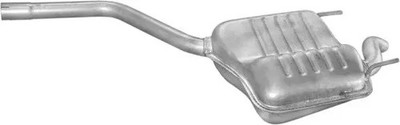 Endschalldämpfer 13.167 POLMO für MERCEDES-BENZ C-KLASSE C-KLASSE T-Model