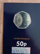 50p coin Rosalind Franklin 2020