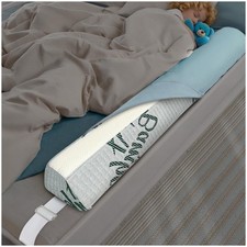 Baby Bed Bumpers for Toddlers with Adjustable Band, Foam Bed Guard Rail for K...