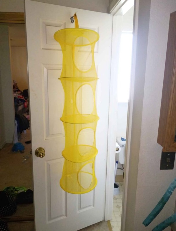 Children's Mesh Over Door Storage Organizer Hanging Closet Shelf Bag