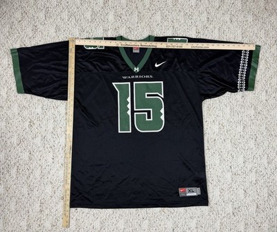 Vintage Y2K Sz XL Men Nike Hawaii Rainbow Warriors Colt Brennan