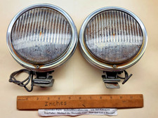 2 Hella 6 Inch Fog Lights 1967-76 Mercedes Average Lenseschromebad Reflectors