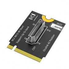 M.2 Nvme Key M to SFF-8612 Adapter, NVMe PCI-E 4.0 X4 to OcuLink SFF-86121636