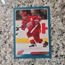 Topps Brendan Shanahan #257 Detroit Red Wings 2003-04 NHL Hockey Card