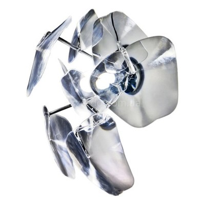 Azzardo Lighting Luceplan Hope AZ0979 3D Wandleuchte in Chrom