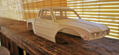 axial scx24 Pinched Datsun 620 Body 1/24 Scale Rc Crawler Body - Picture 5 of 8