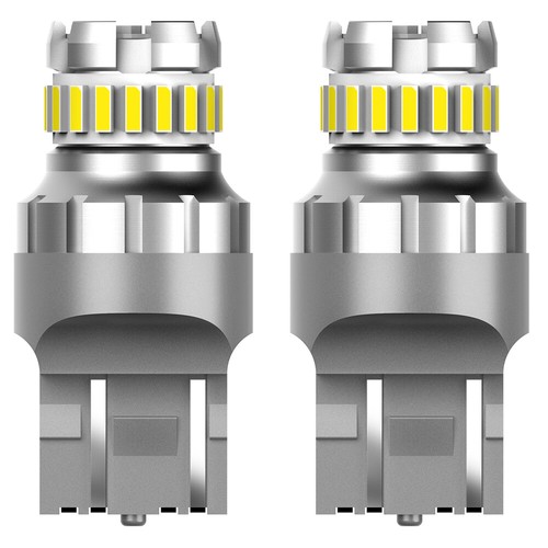 AUXITO 7443 LED Bulbs Turn Signal Backup Reverse Light Lamp T20 7440 7441 White - Foto 12 di 12