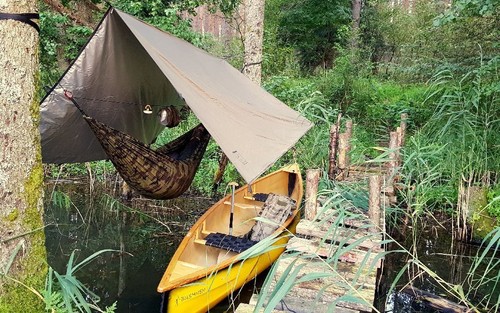 THERMO - Tarp™ 3 x 3 m verde oliva | 300 cmx300 cm | PU3500 mm resistente a la intemperie P... - Imagen 11 de 12
