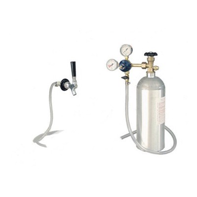 Homebrew Keg Kit *NEW* 5 gal. Ball Lock Keg, CO 2 Tank, Regulator, Shank, Faucet