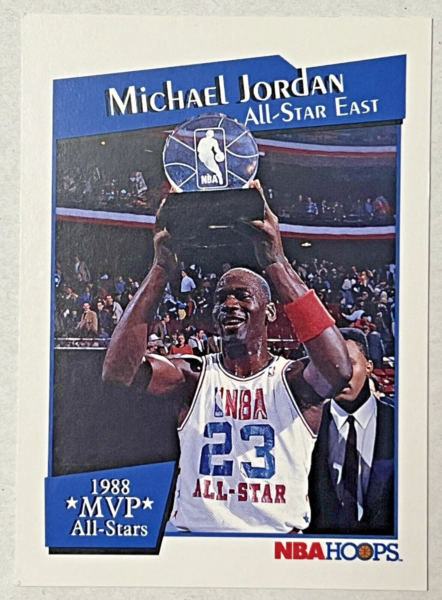 1991-92 NBA Hoops - Michael Jordan 1988 MVP All-Star East