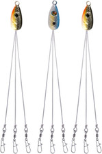 Alabama Rig for Bass Striper Fishing 3 Arms Umbrella A-Rig Fishing Lure Kit for
