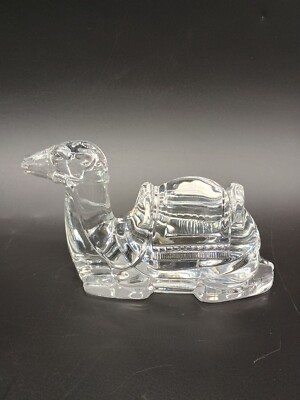 WATERFORD CRYSTAL Nativity Camel STICKER BOX EXCELLENT | eBay