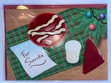 Papyrus Christmas Card - Bacon For Santa