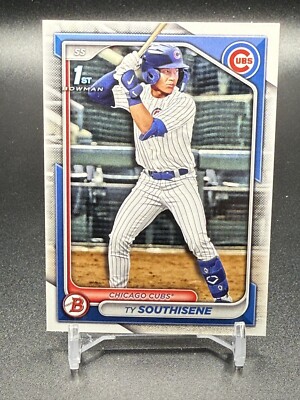 TY SOUTHISENE 2024 1st Bowman Paper RC W/Sleeve and Top Loader