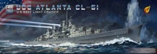 Very Fire 1/350 USS Atlanta CL-51 Light Cruiser #350922 📌Listed in USA📌
