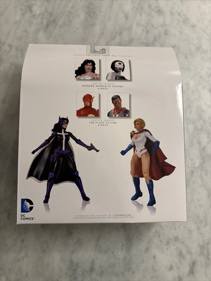 DC Comics The New 52 HUNTRESS & POWER GIRL Figura Paquete de 2 Worlds' Mejor RARO NUEVO Foto 2 de 2
