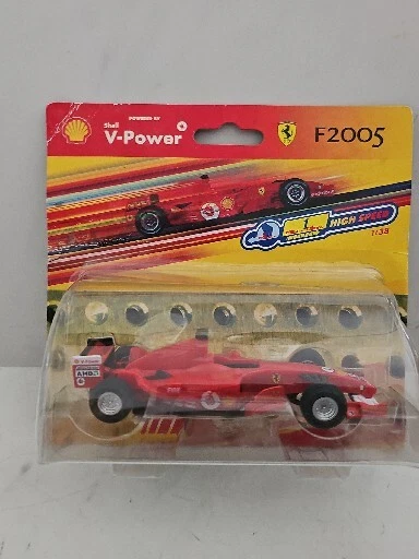 F1 Formula 1 Ferrari F2005 Shell V-power model car 1:38 scale 