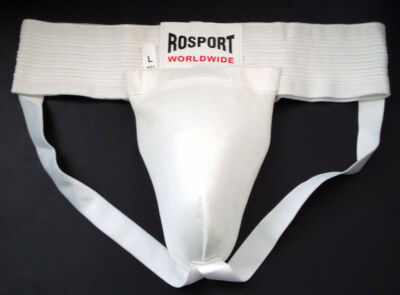 Tiefschutz ROSPORT ''WHITE'' , Boxen, Muay Thai, Kickboxen, MMA