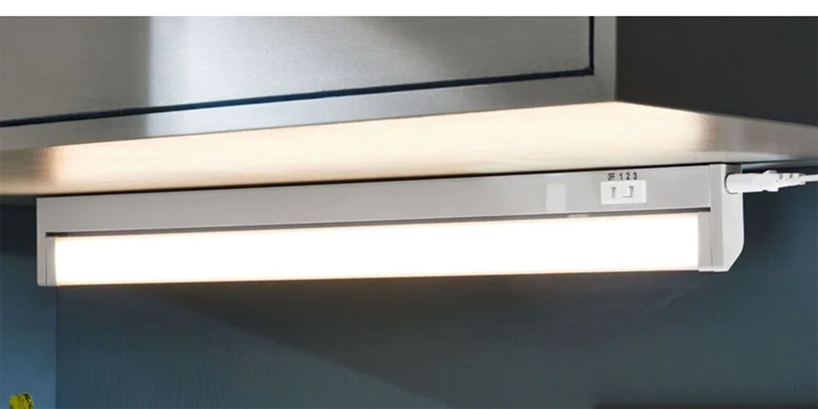 LIVARNO Home LED-Unterbauleuchte mit Farbtonwahl weiß Lichtleiste Küchebesch.VP