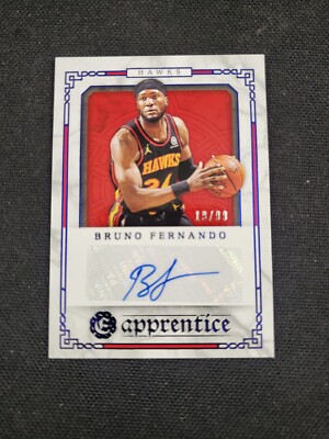 Bruno Fernando Auto 2020-21 Chronicles APR-BFR Excalibur Apprentice 19/99