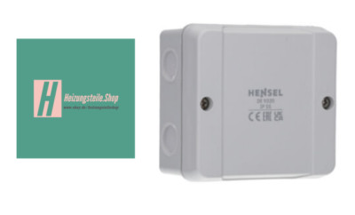 Hensel DE 9320 Abzweigkasten IP55 Abzweigdose 2,5mm² ohne Klemme ENYCASE NEU