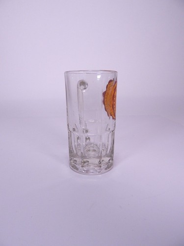 WESTERN MICHIGAN UNIVERSITY, CLEAR GLASS, BEER STEIN MUG 10 OZ - Picture 4 of 7