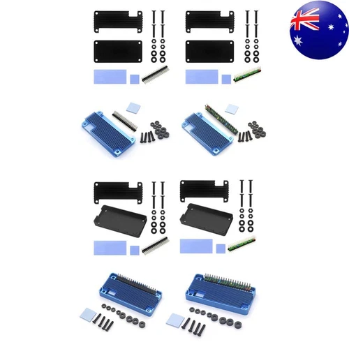 Aluminum Alloy Heat Sink Housings Shell for Raspberry Pi Zero/Zero W/Zero 2W