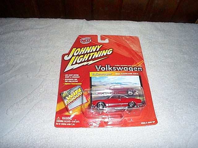 JOHNNY LIGHTNING 1963 KARMANN-GHIA #6 - Image 3 of 3