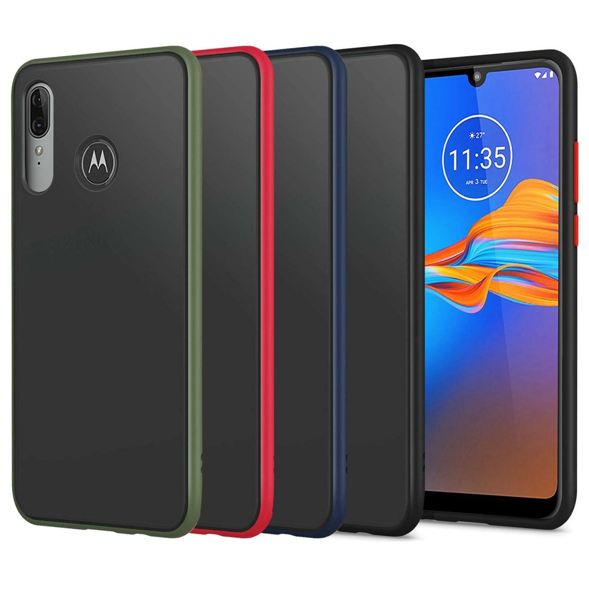 E6 Plus Waterproof Case For Moto E6 Back Cover Moto E6s Cover