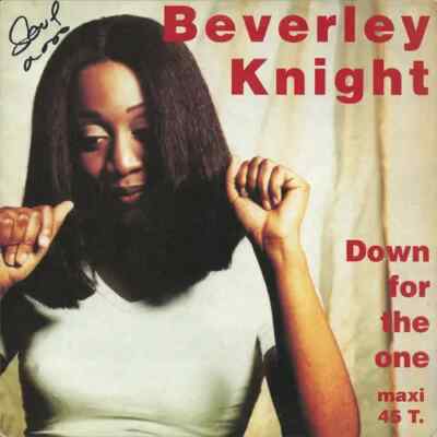 Beverley Knight Down For The One Vinyl Single 12inch NEAR MINT Polygram Recor