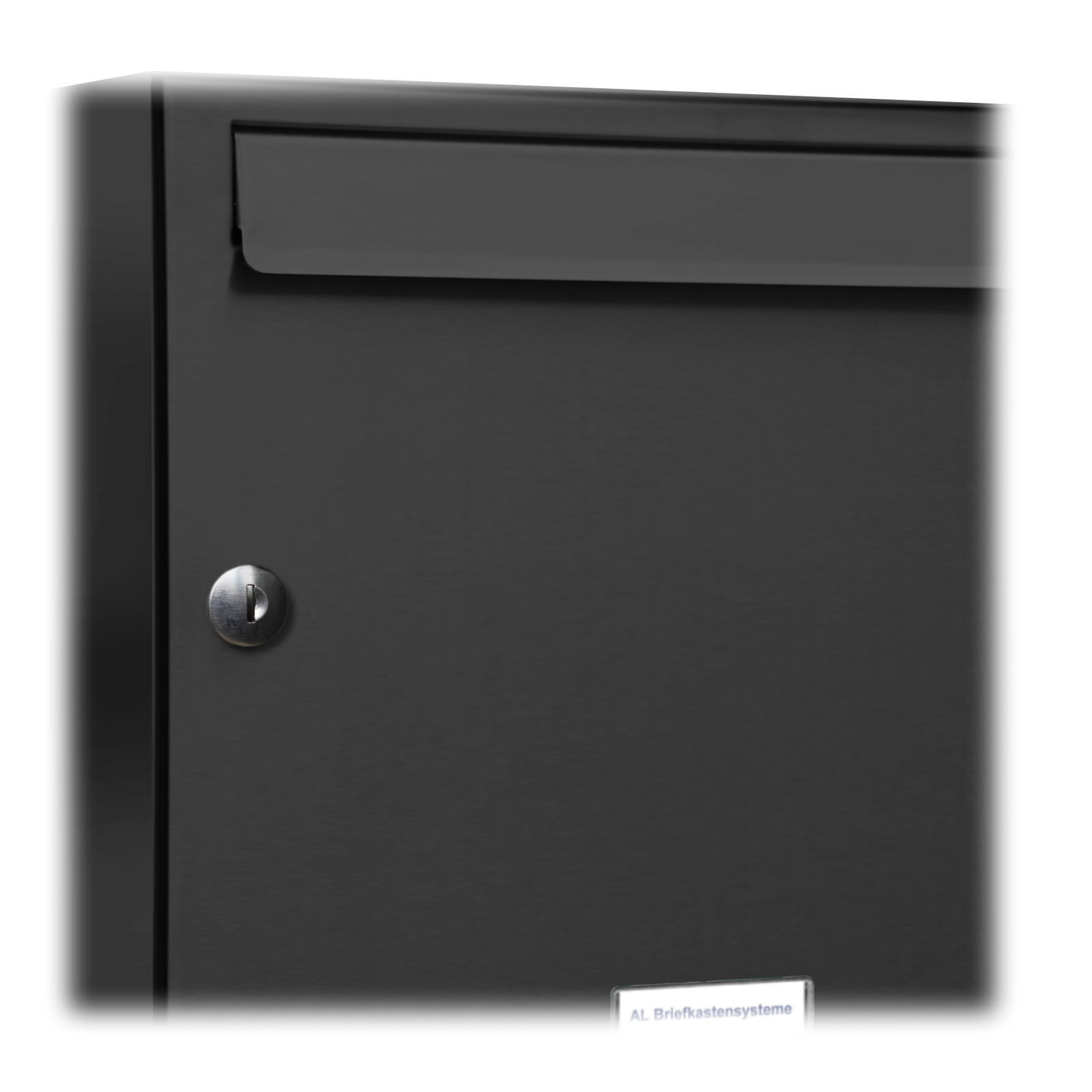 4er Premium Briefkasten Anthrazit RAL Farbe 7016 für Außen Wand Postkasten 2x2 S Gratis verzending, verkoop