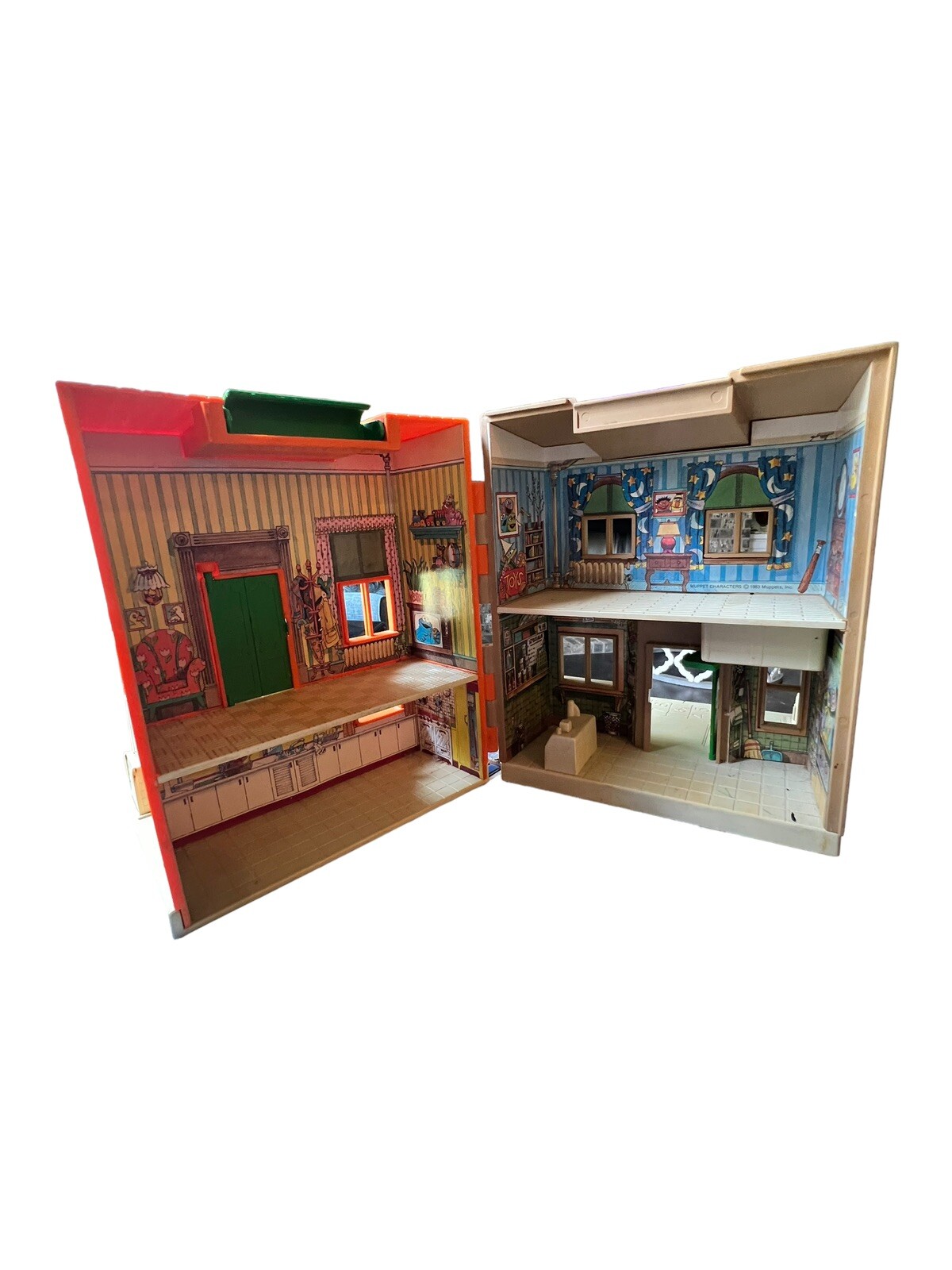 1984 123 Sesame Street Hooper's Store & House Playset 80s Nostalgia Original Box eBay