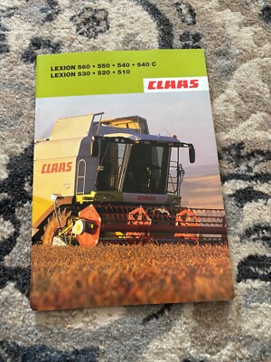 Claas Lexion 560 550 540 530 520 510 Combine Brochure FCCA25