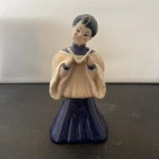 Kay Finch Choir Boy Large Songbook California Pottery Figurines