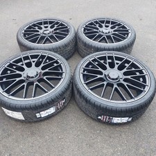 NEW DTM TYPE ALLOY WHEELS NEW 255 30 20 TYRES AUDI TT VW PASSAT 5 X 112 57.1