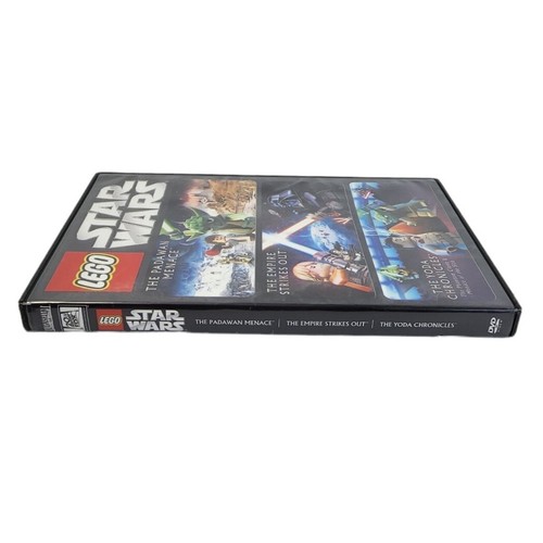Lego Star Wars Padawan Menace Empire Strikes Out Yoda Chronicles DVD-3 Disc Set - Picture 6 of 7
