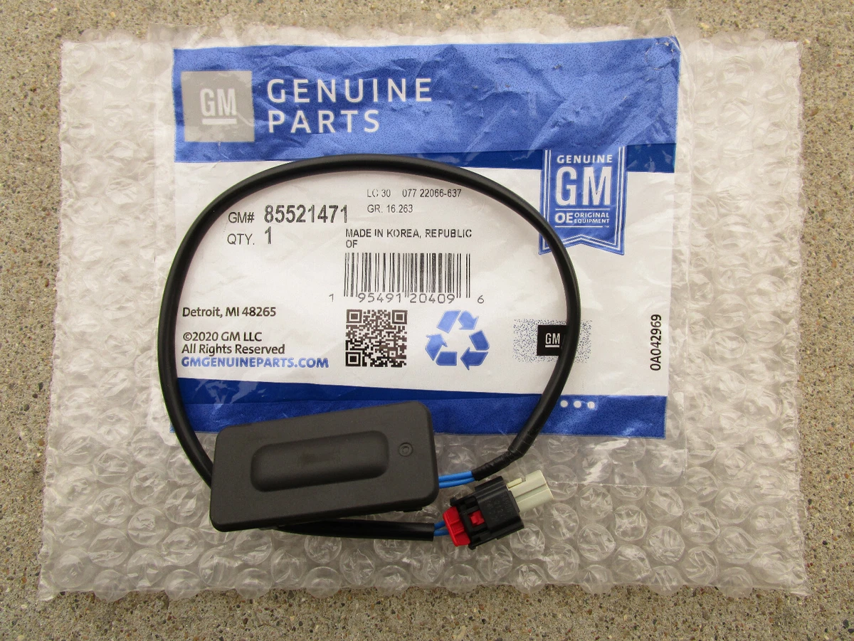 GM GMC CHEVY ACDELCO 85521471 TRUNK LID OPENER LIFTGATE RELEASE 