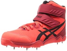 ASICS Track and Field Spike JAVELIN PRO 2 1093A144 Sunrise Red x Black US8