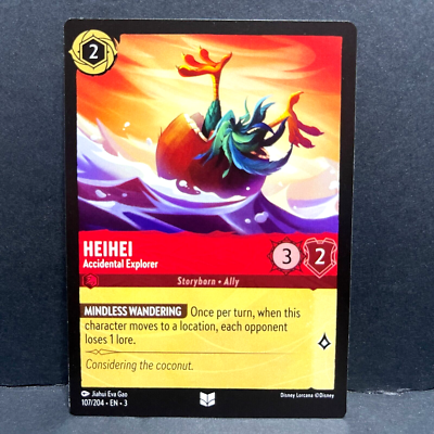 2024 DISNEY LORCANA INTO THE INKLANDS HEI HEI 107/204 UNCOMMON | eBay 2024 DISNEY LORCANA INTO THE INKLANDS HEI HEI 107/204 UNCOMMON | eBay