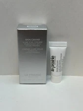 5 X La Prairie Skin Caviar Luxe Eye Cream TRAVEL SIZE: 0.10 oz/ 3 ml NEW FRESH 