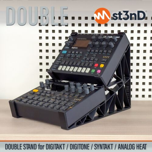 DOPPELSTÄNDER für ELEKTRON Digitakt / Digitone / Syntakt / Analog Heat Mk1 & Mk2 - Bild 7 von 10